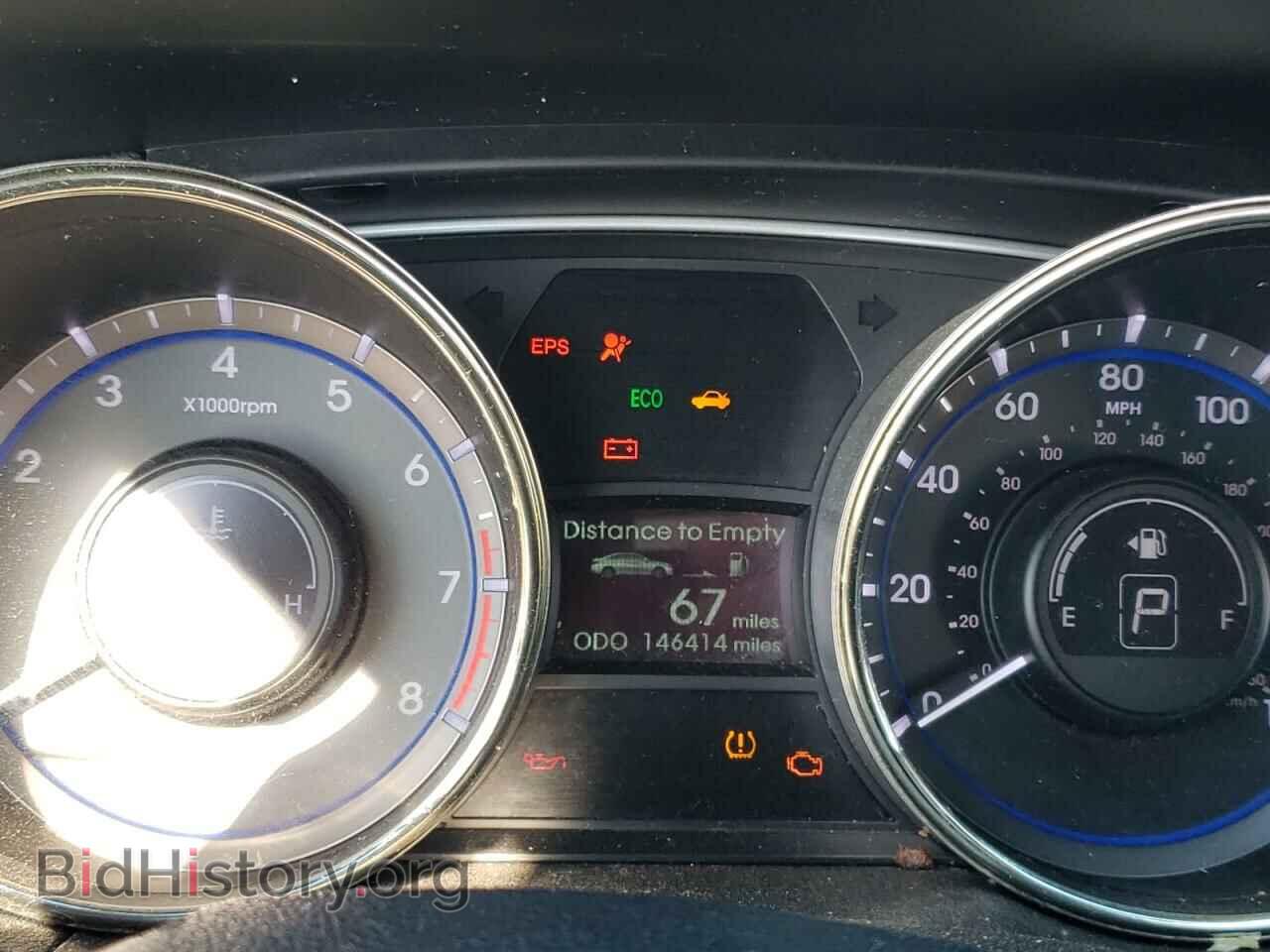 2012 HYUNDAI SONATA - VIN: 5NPEC4AC2CH368703 - Фото 9