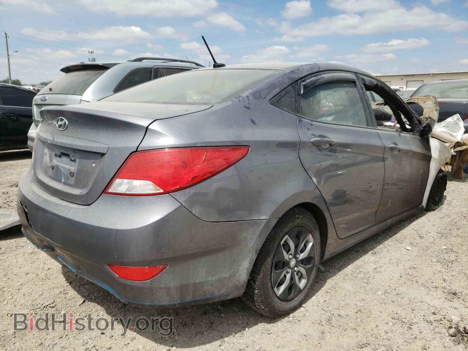 2017 HYUNDAI ACCENT - VIN: KMHCT4AE5HU250694 - Фото 4