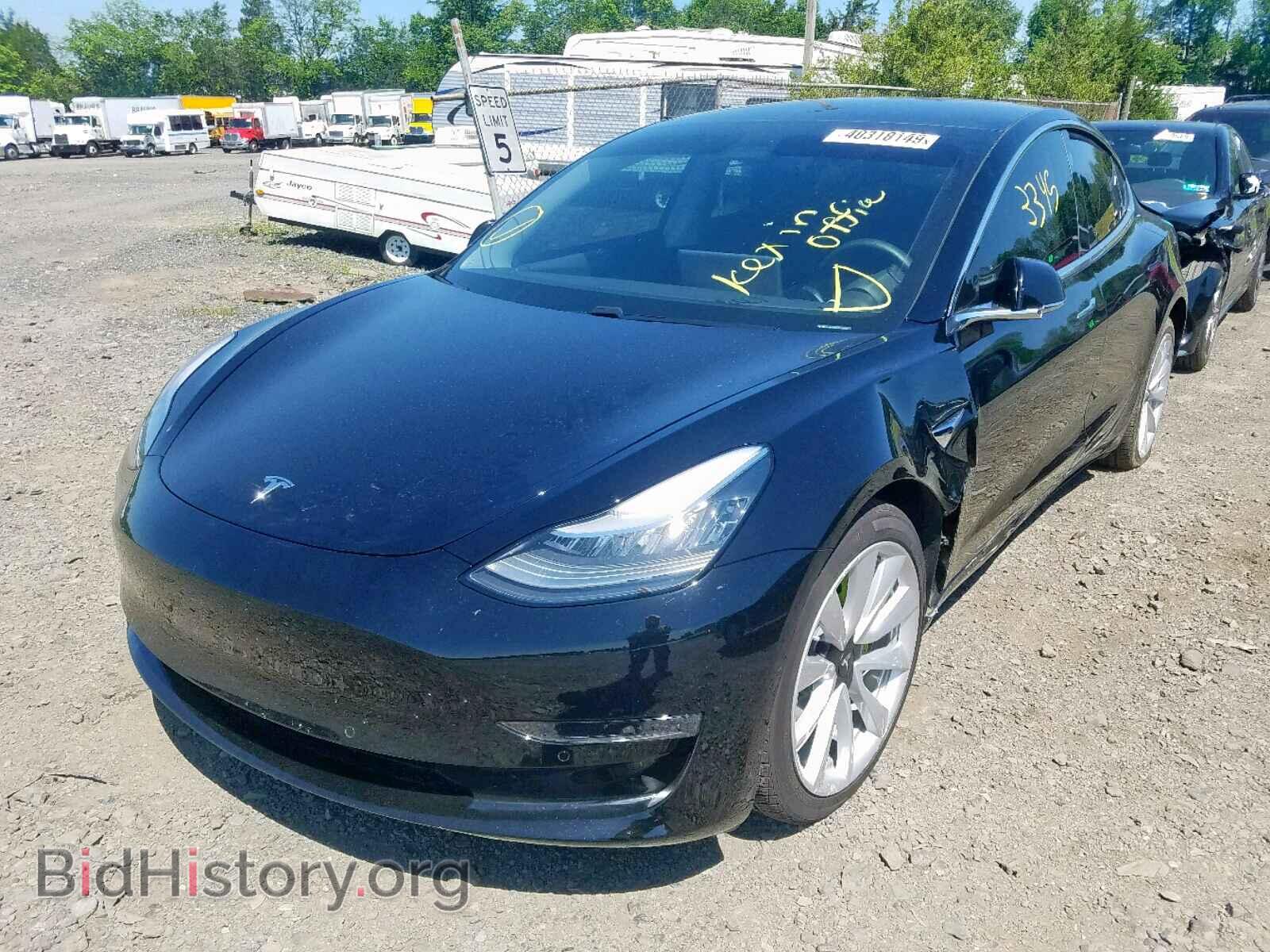 2019 TESLA MODEL 3 - VIN: 5YJ3E1EBXKF209006 - Фото 2