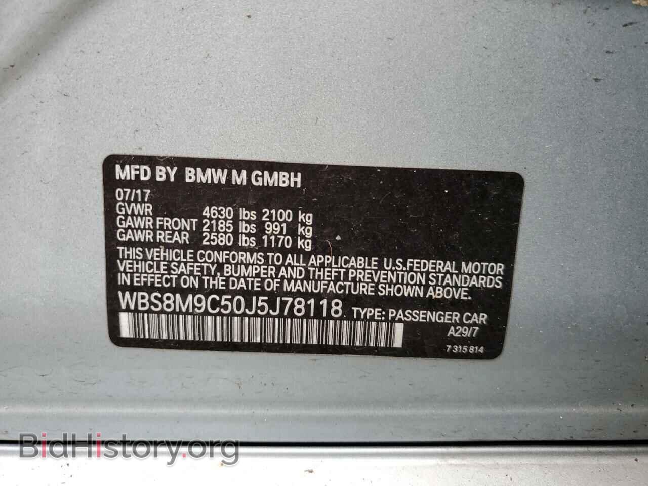 2018 BMW M3 - VIN: WBS8M9C50J5J78118 - Photo 13