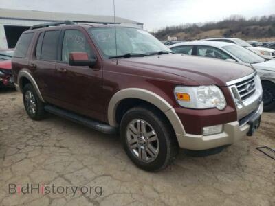2010 Ford EXPLORER Explorer E, brown — VIN 1FMEU7EE0AUA01100, Copart