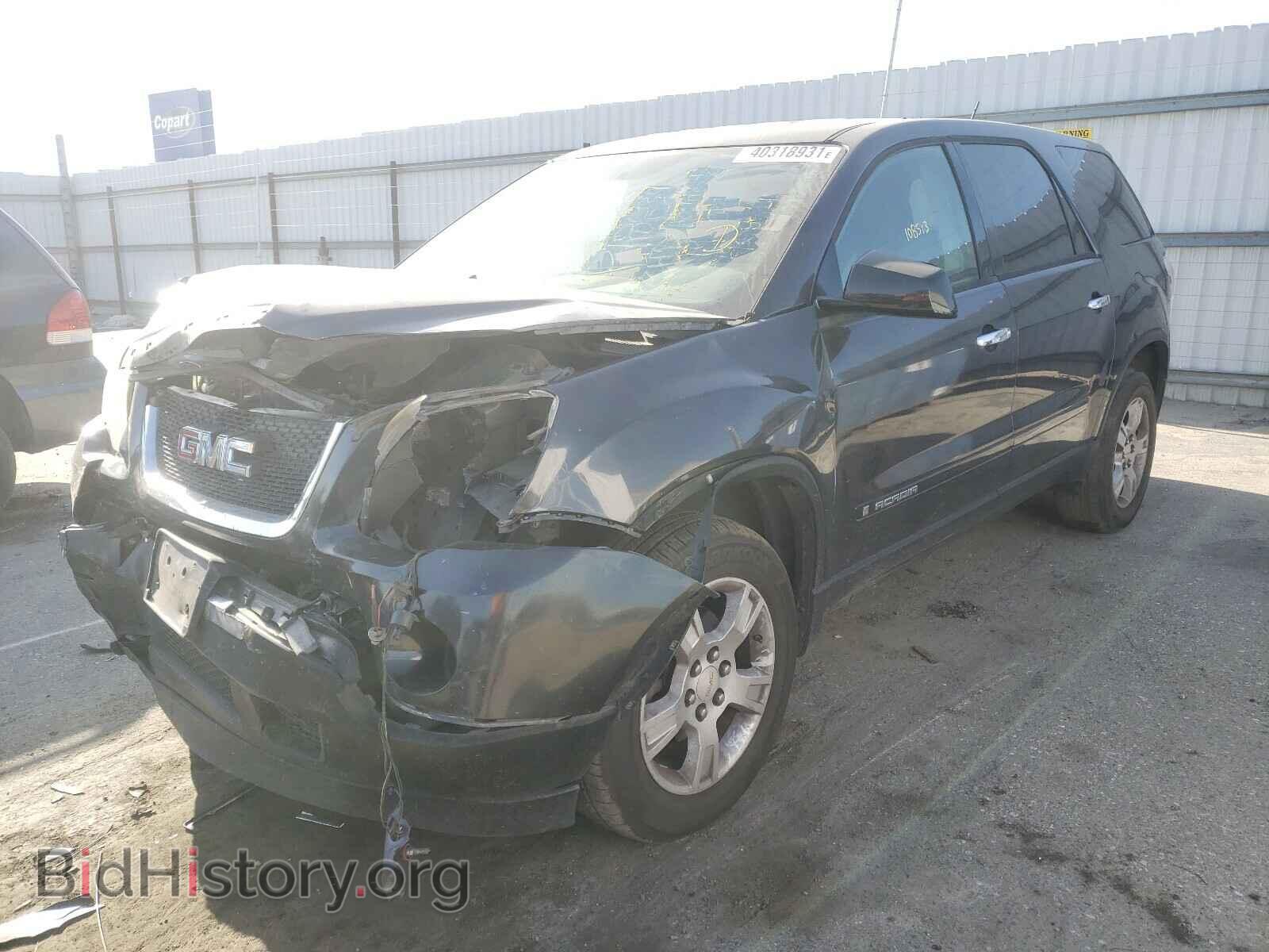 2007 GMC ACADIA - VIN: 1GKER13727J152185 - Фото 2
