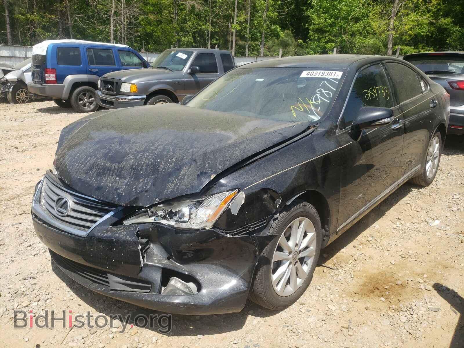 2011 LEXUS ES350 - VIN: JTHBK1EG6B2439871 - Фото 2