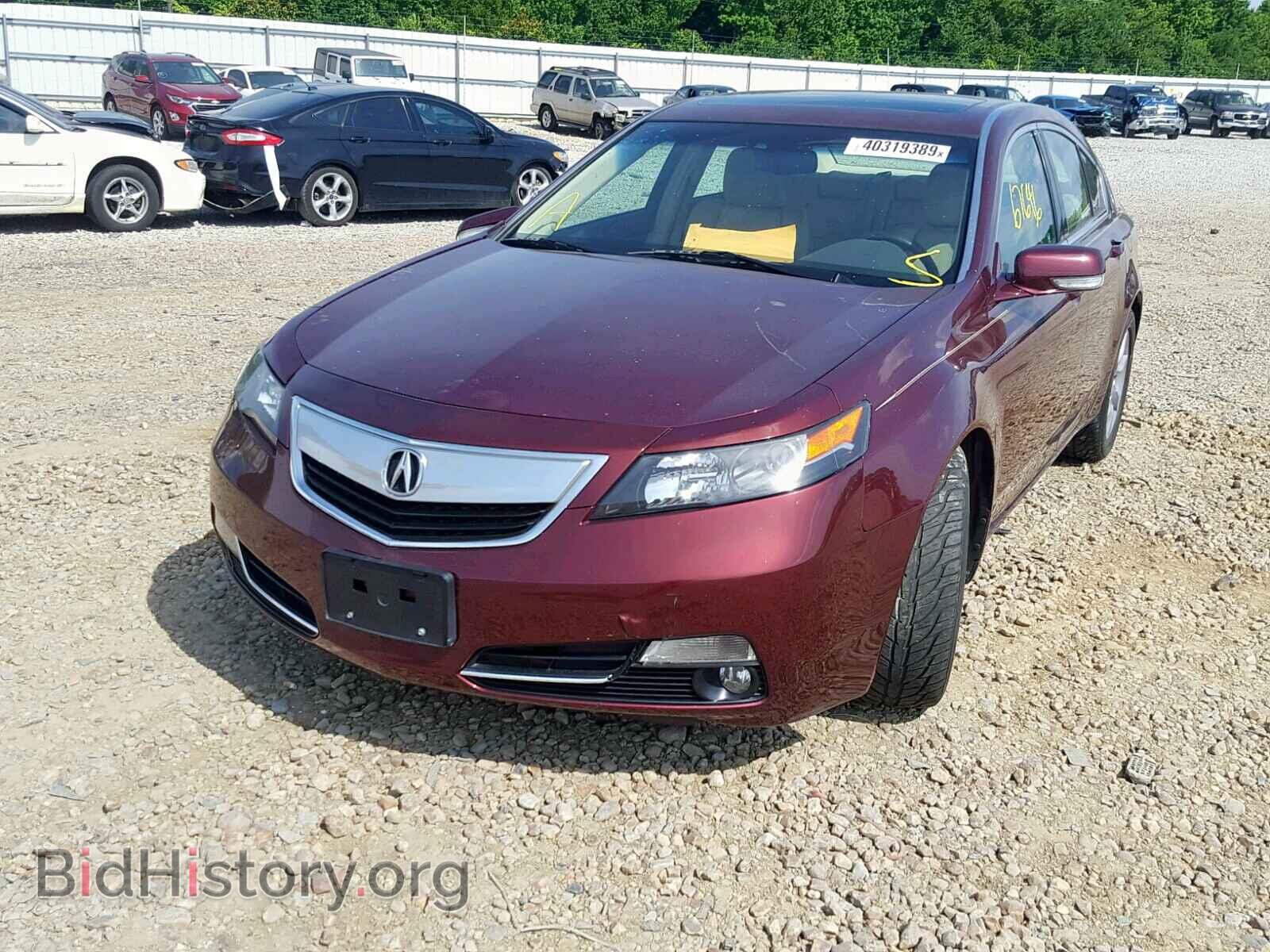 2012 ACURA TL - VIN: 19UUA8F25CA039916 - Фото 2