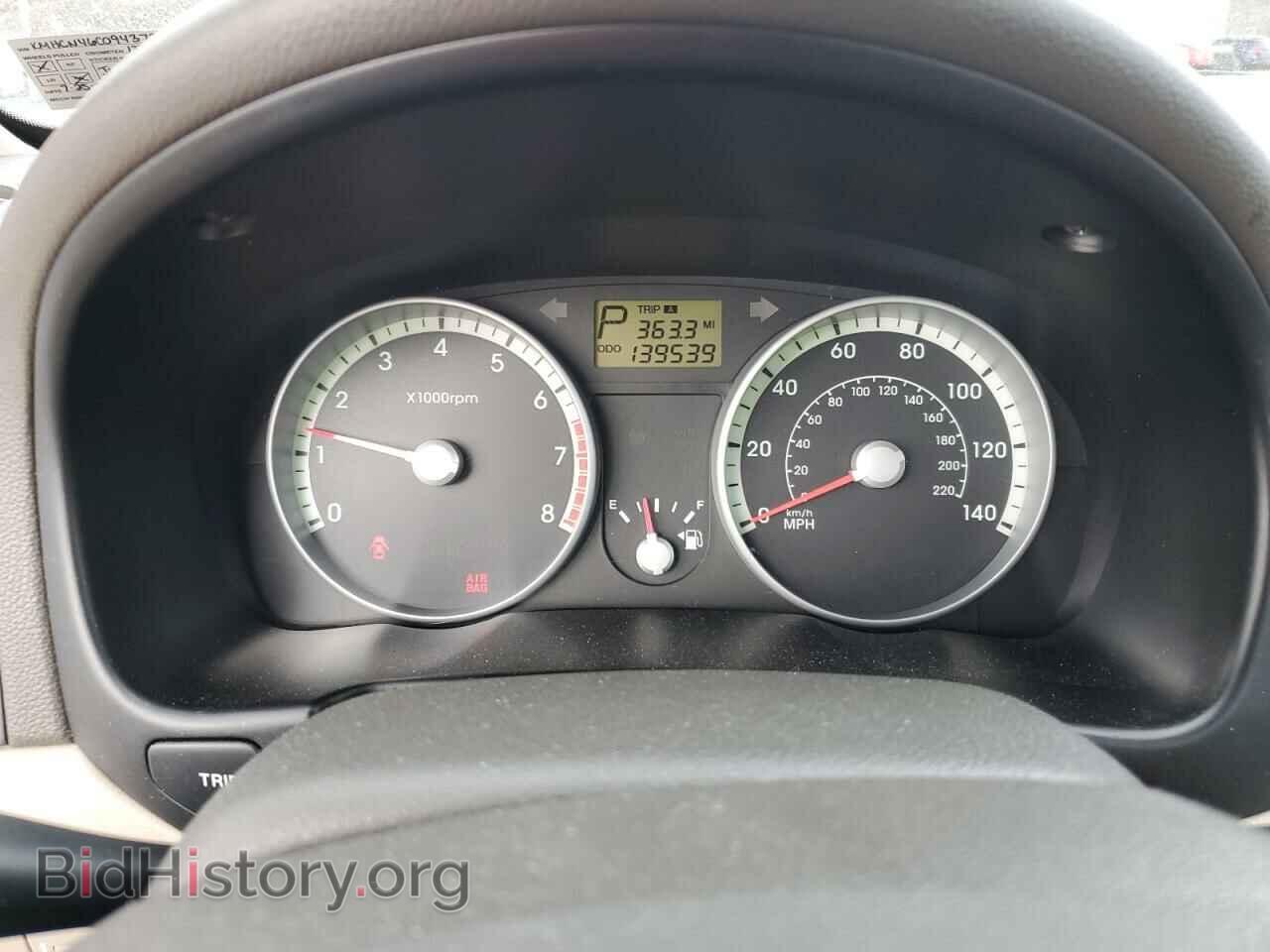 2009 HYUNDAI ACCENT - VIN: KMHCN46C09U373404 - Фото 9