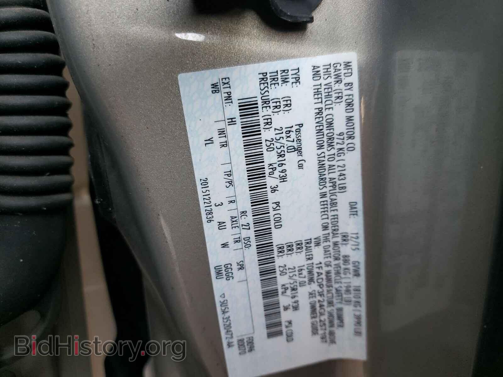 2016 FORD FOCUS - VIN: 1FADP3F24GL257197 - Photo 10