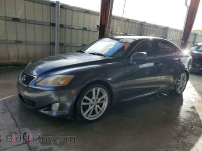 2007 Lexus IS IS 250, серый — VIN JTHBK262072048800, Copart