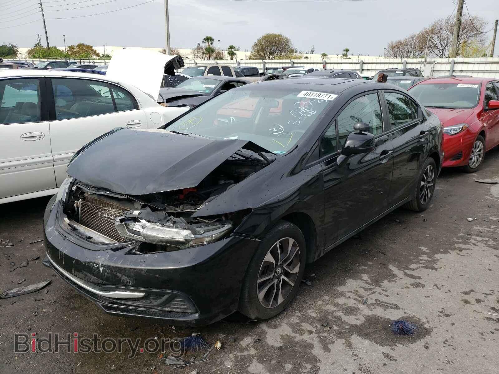 2013 HONDA CIVIC - VIN: 2HGFB2F85DH500994 - Фото 2