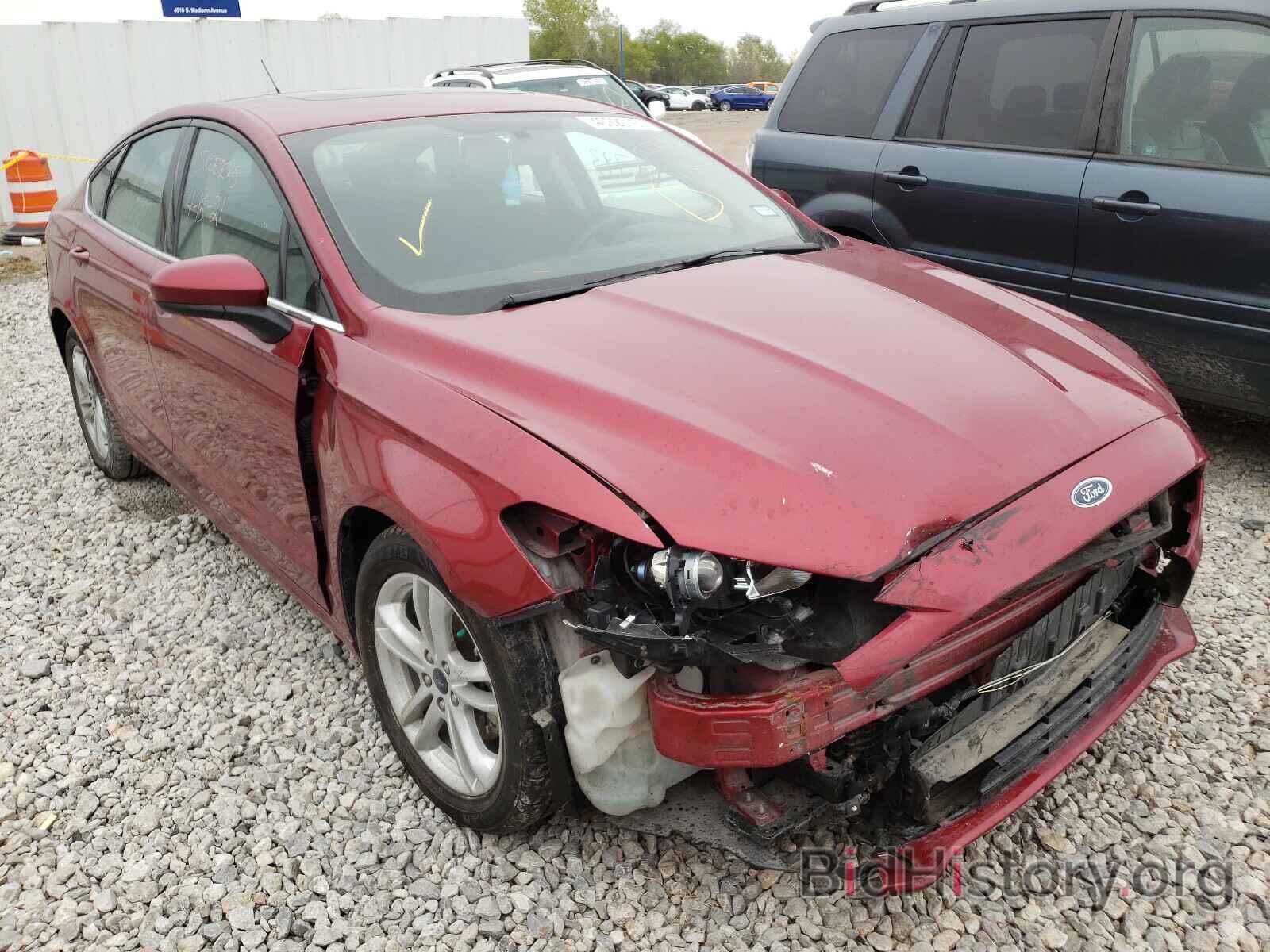 Photo 3FA6P0HD7JR186270 - FORD FUSION 2018