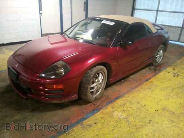 2002 MITSUBISHI ECLIPSE - VIN: 4A3AE85H92E062857 - Фото 2