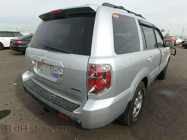 2007 HONDA PILOT - VIN: 2HKYF18407H528150 - Фото 4