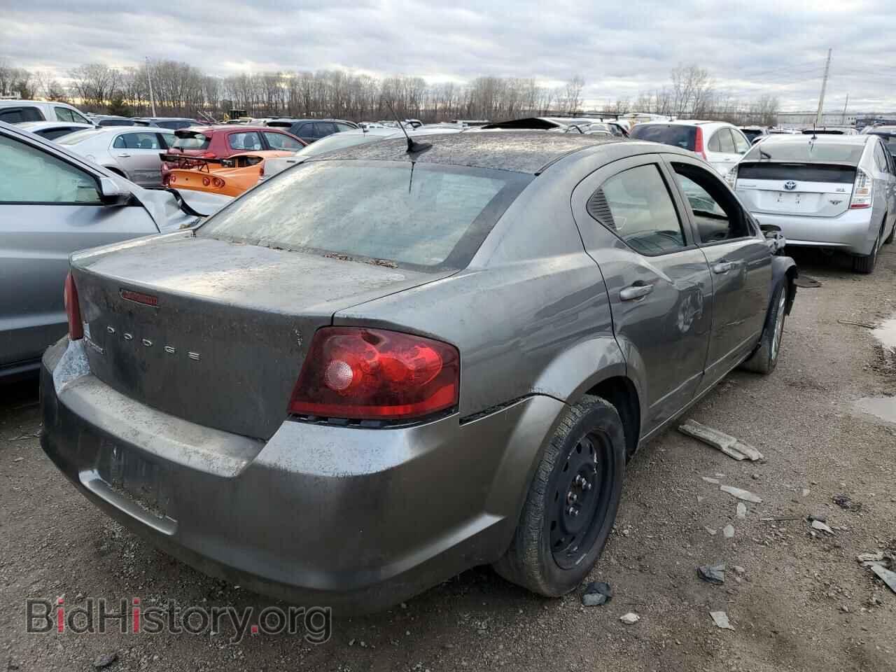 2012 DODGE AVENGER - VIN: 1C3CDZABXCN133947 - Фото 3