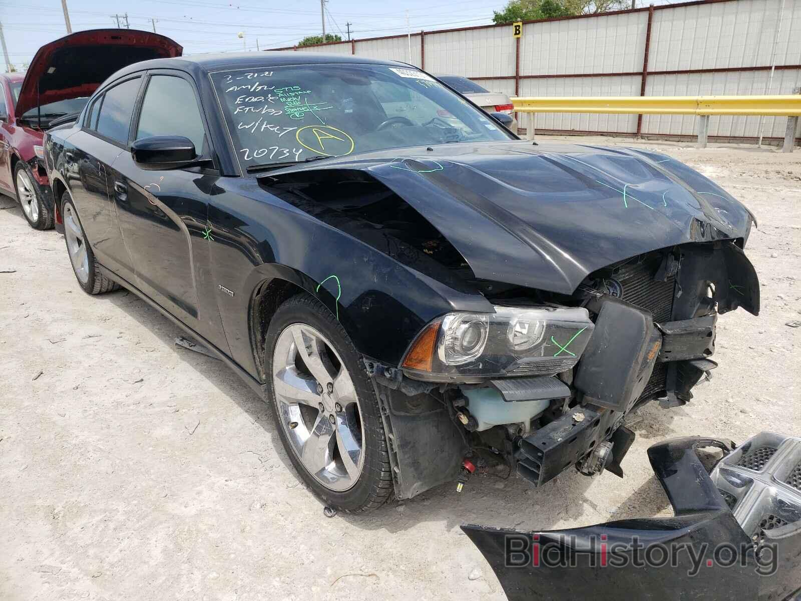 Photo 2C3CDXCT0DH570747 - DODGE CHARGER 2013