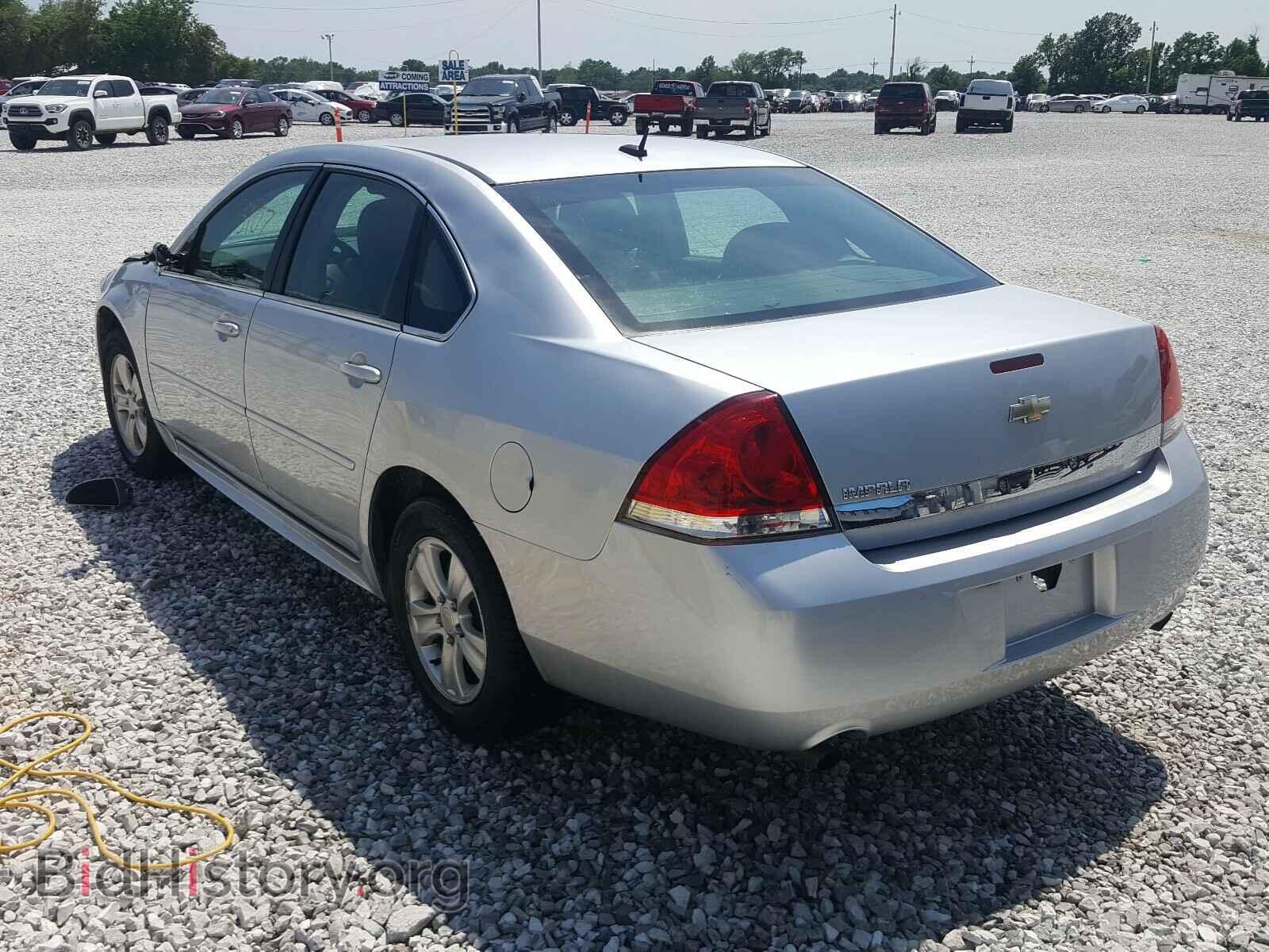 2012 CHEVROLET IMPALA - VIN: 2G1WF5E36C1280629 - Фото 3