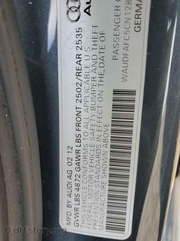 2012 AUDI A6 - VIN: WAUDFAFC5CN128648 - Photo 12