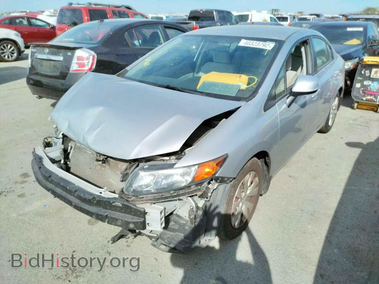 2012 HONDA CIVIC - VIN: 19XFB2F5XCE392113 - Фото 2