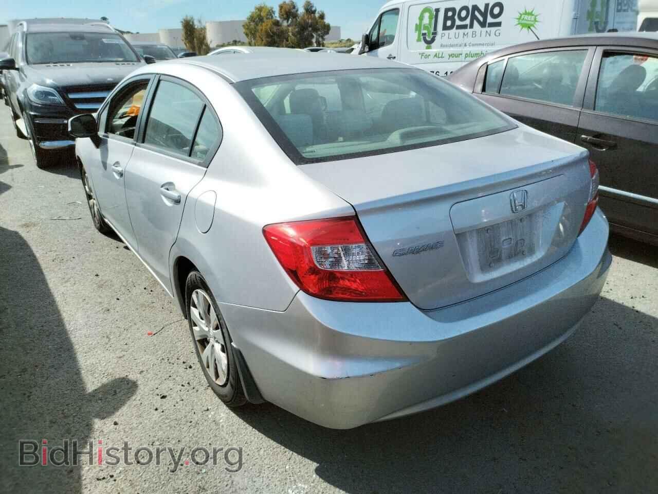 2012 HONDA CIVIC - VIN: 19XFB2F5XCE392113 - Фото 3