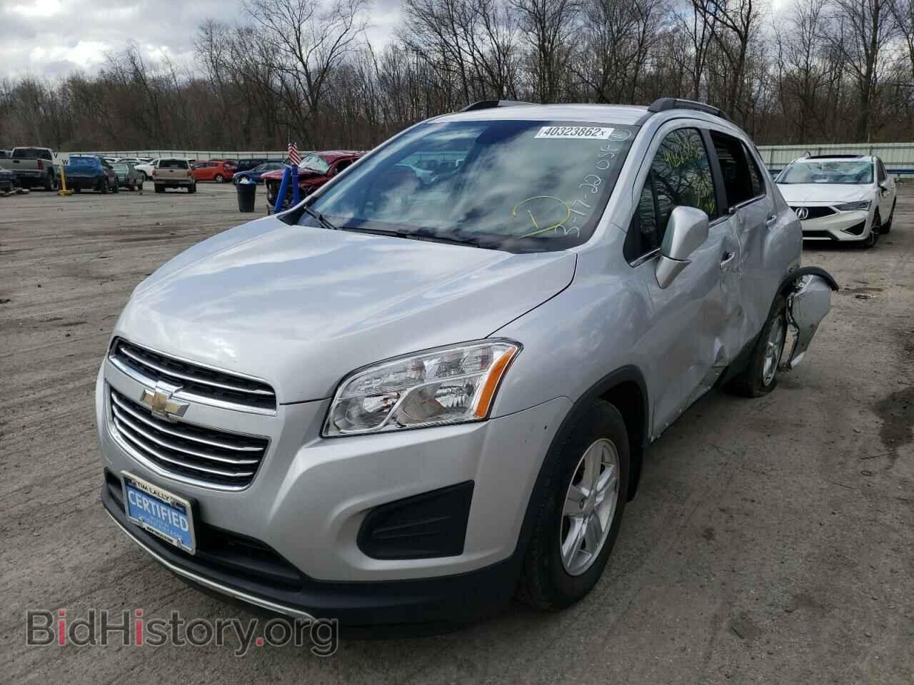 2016 CHEVROLET TRAX - VIN: 3GNCJLSB8GL273606 - Фото 2