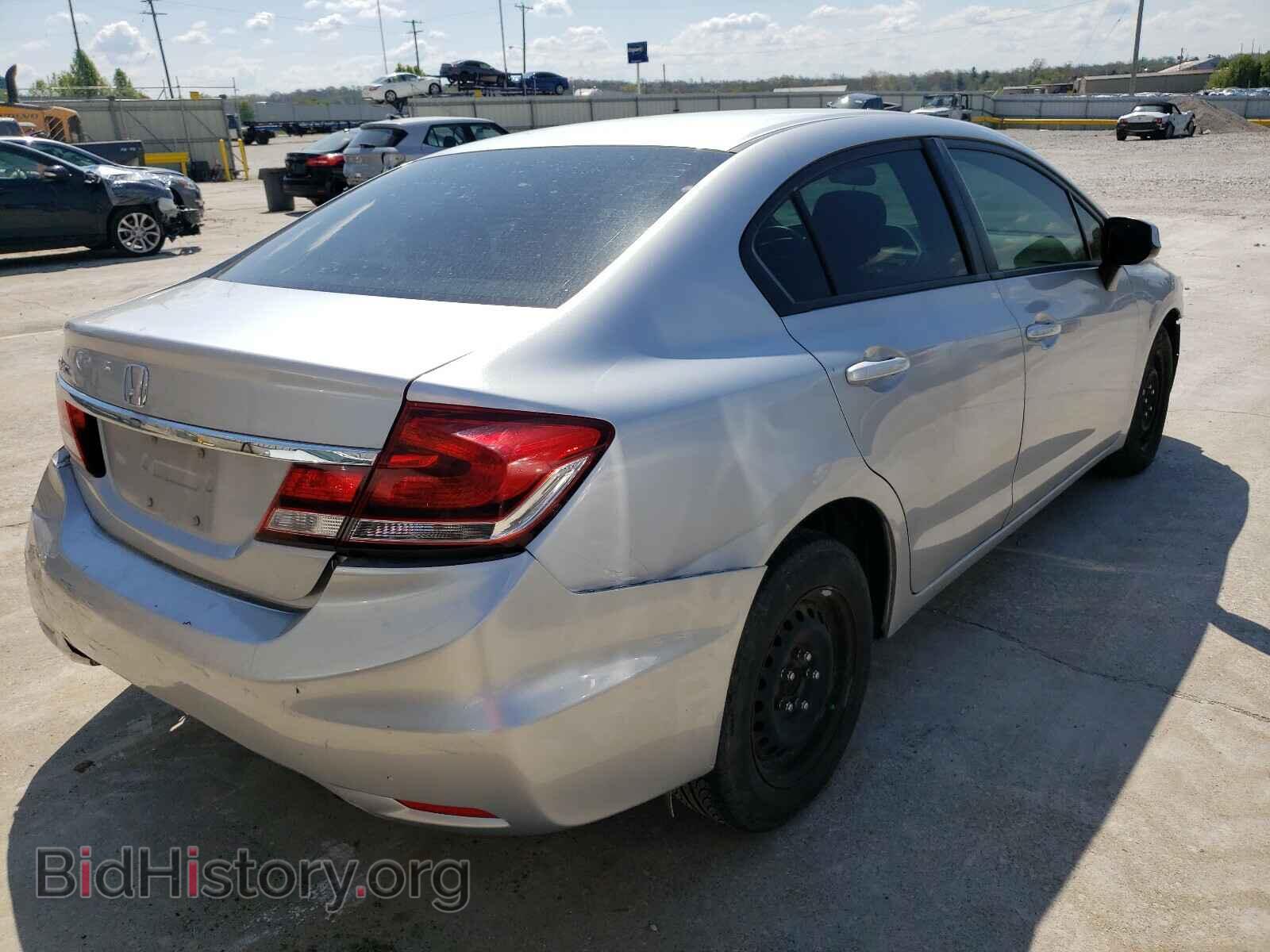 2013 HONDA CIVIC - VIN: 2HGFB2F58DH528701 - Фото 4