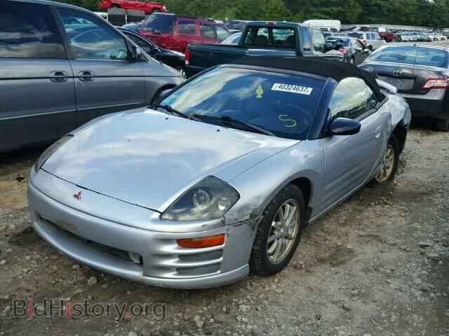 2001 MITSUBISHI ECLIPSE - VIN: 4A3AE45G91E187596 - Фото 2