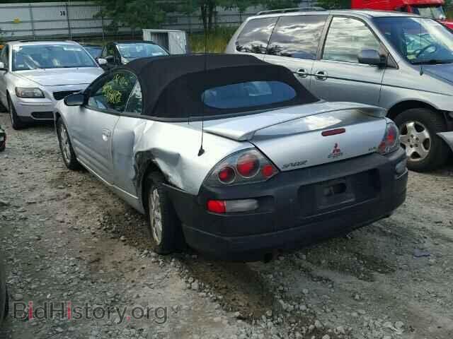 2001 MITSUBISHI ECLIPSE - VIN: 4A3AE45G91E187596 - Фото 3