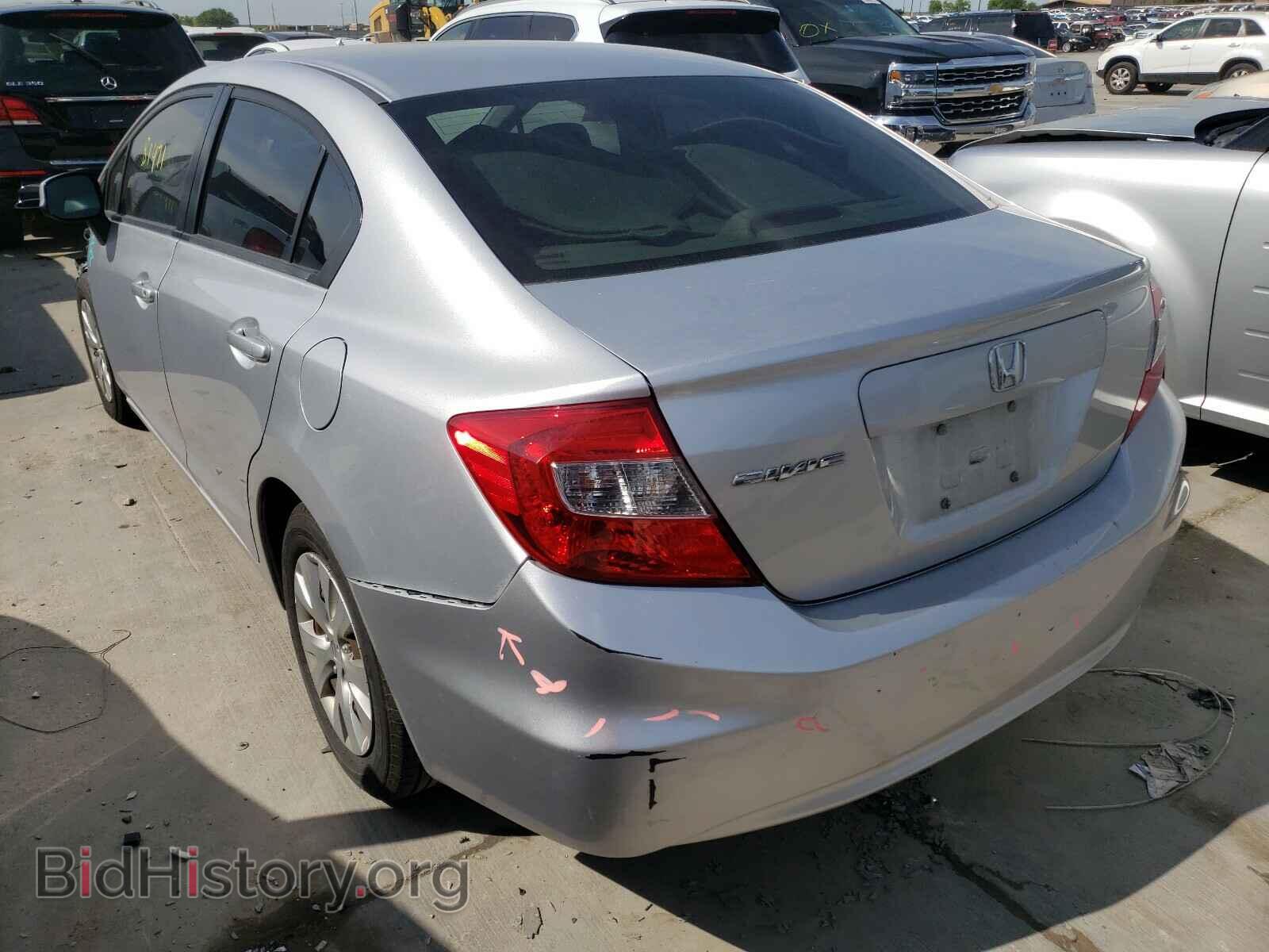 2012 HONDA CIVIC - VIN: 2HGFB2F55CH314327 - Фото 3