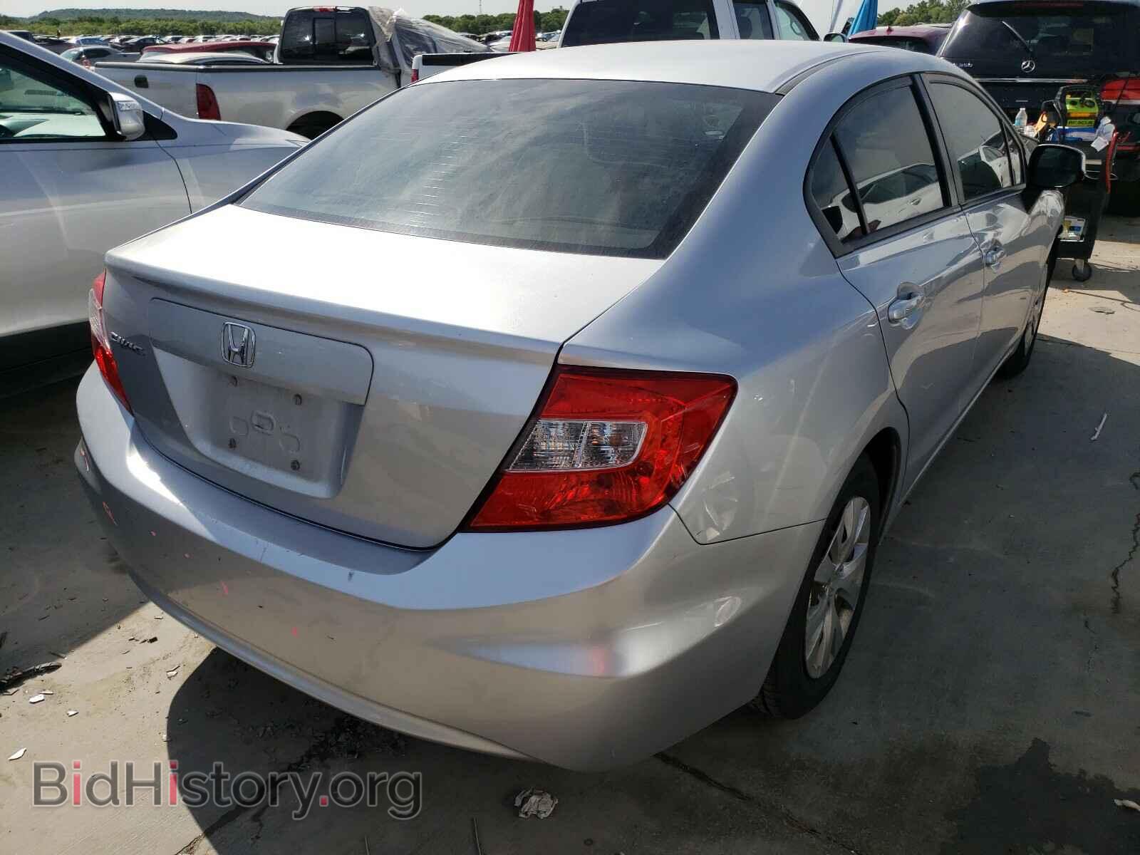 2012 HONDA CIVIC - VIN: 2HGFB2F55CH314327 - Фото 4