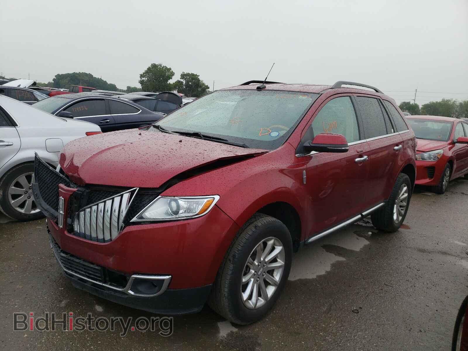 2013 LINCOLN MKX - VIN: 2LMDJ6JK7DBL38372 - Photo 2