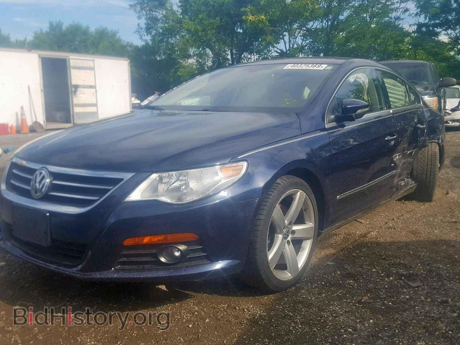 2012 VOLKSWAGEN CC - VIN: WVWHP7AN3CE516829 - Фото 2