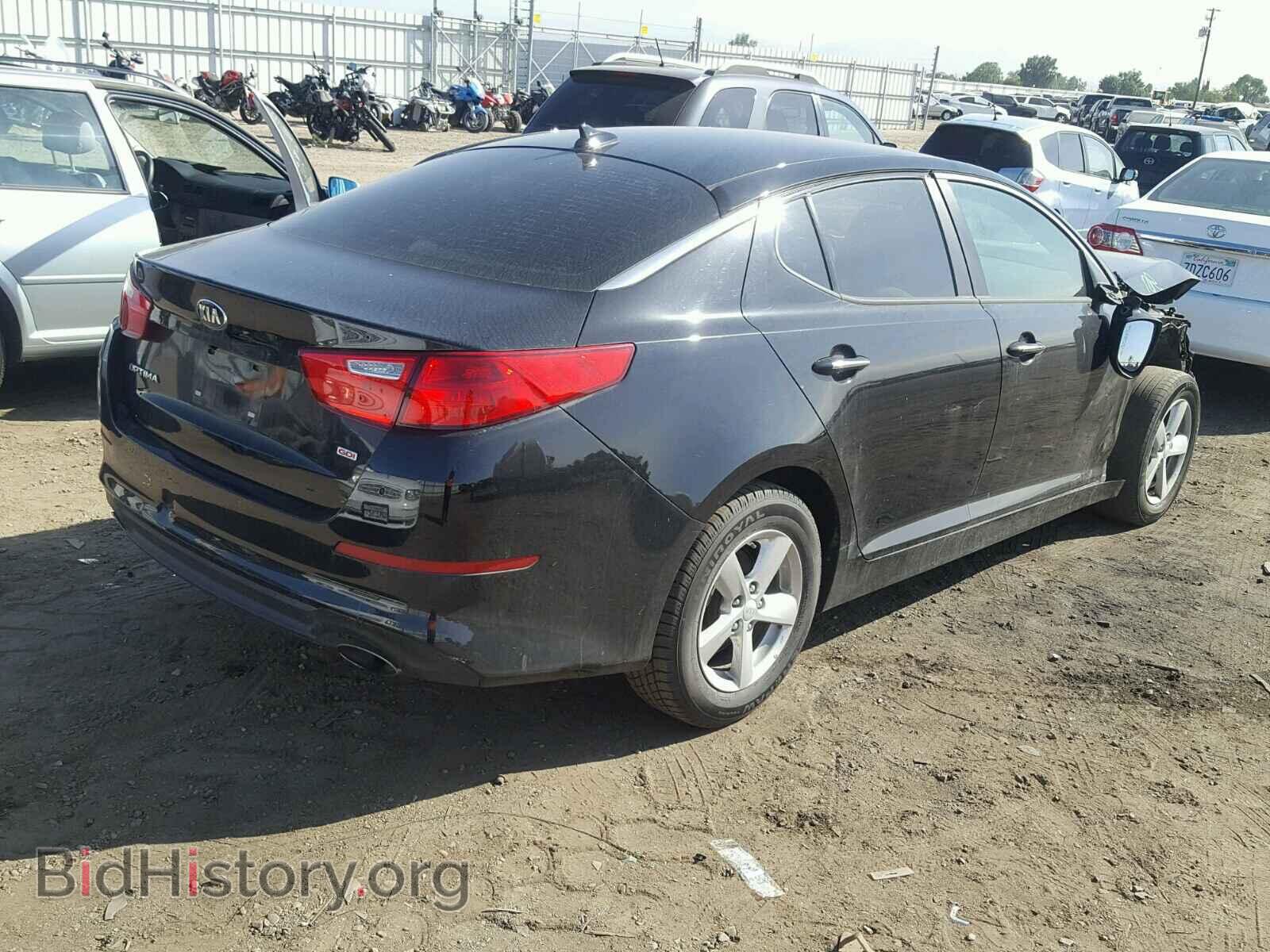 2015 KIA OPTIMA - VIN: 5XXGM4A73FG502983 - Фото 4