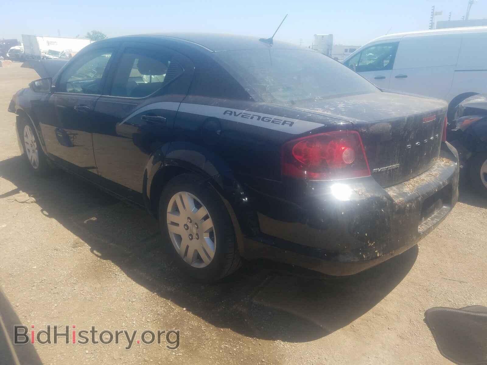 2013 DODGE AVENGER - VIN: 1C3CDZAB5DN617896 - Фото 3