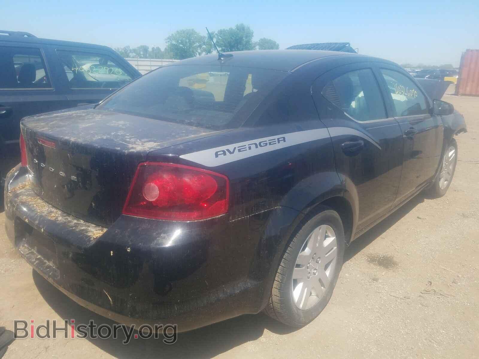 2013 DODGE AVENGER - VIN: 1C3CDZAB5DN617896 - Фото 4