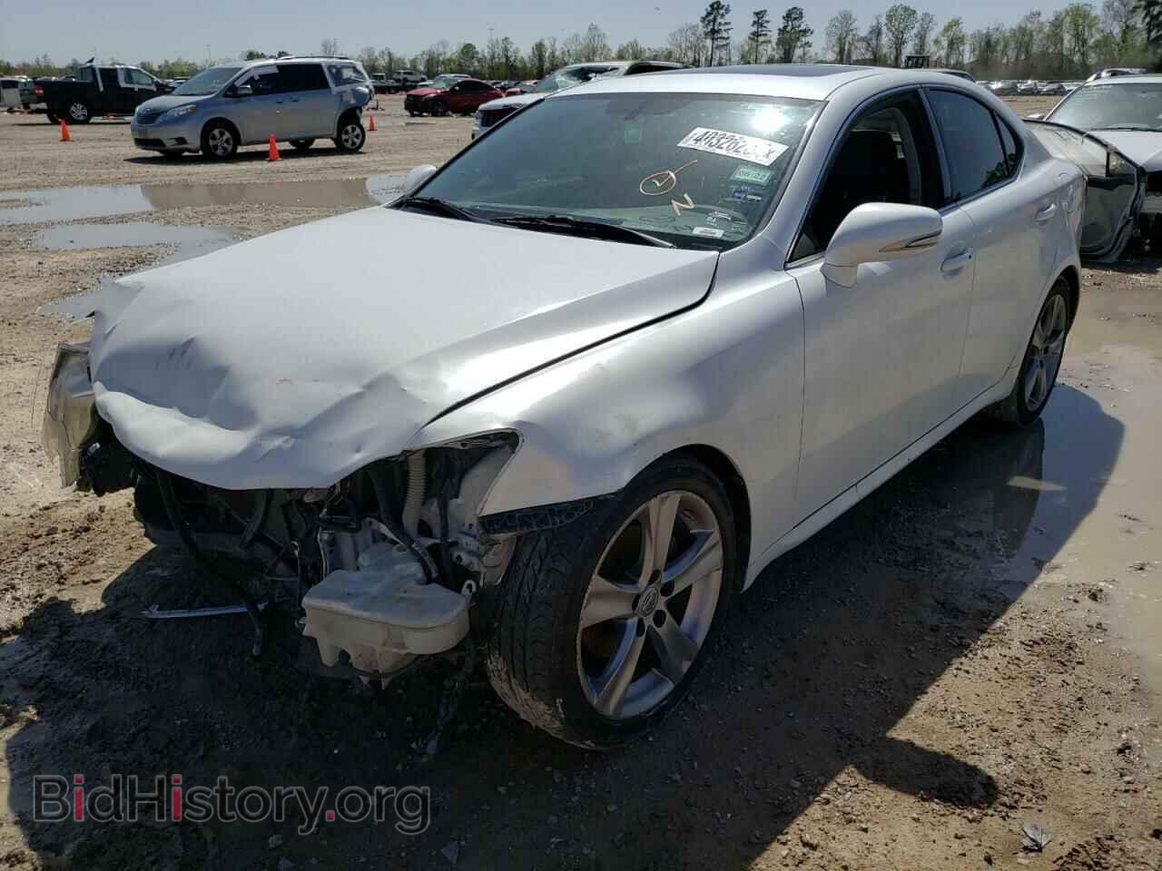 2012 LEXUS IS - VIN: JTHBF5C20C5181429 - Фото 2