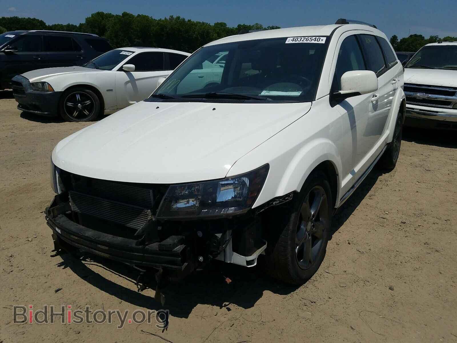 2015 DODGE JOURNEY - VIN: 3C4PDCGB2FT697663 - Фото 2