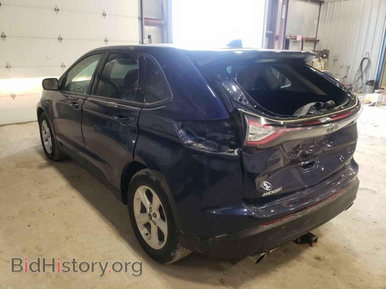 2016 FORD EDGE - VIN: 2FMPK3G92GBB71724 - Фото 3