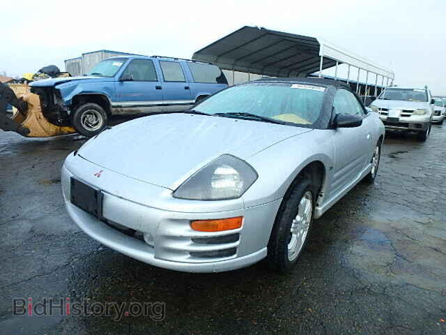 2001 MITSUBISHI ECLIPSE - VIN: 4A3AE85H21E033604 - Фото 2