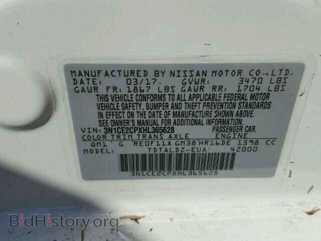 2017 NISSAN VERSA - VIN: 3N1CE2CPXHL365628 - Фото 10