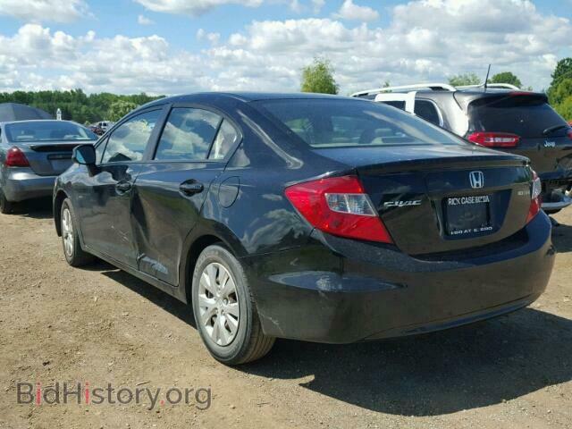 2012 HONDA CIVIC LX - VIN: 19XFB2F54CE033193 - Фото 3