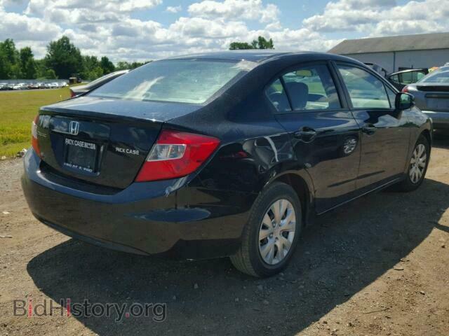 2012 HONDA CIVIC LX - VIN: 19XFB2F54CE033193 - Фото 4