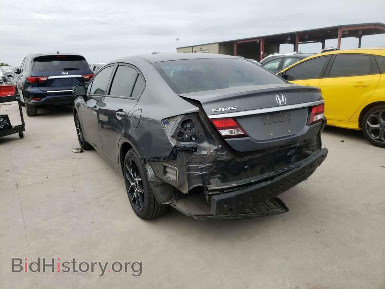 2013 HONDA CIVIC - VIN: 19XFB2F53DE017309 - Фото 3