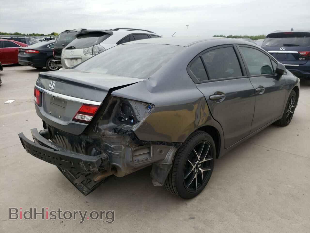 2013 HONDA CIVIC - VIN: 19XFB2F53DE017309 - Фото 4