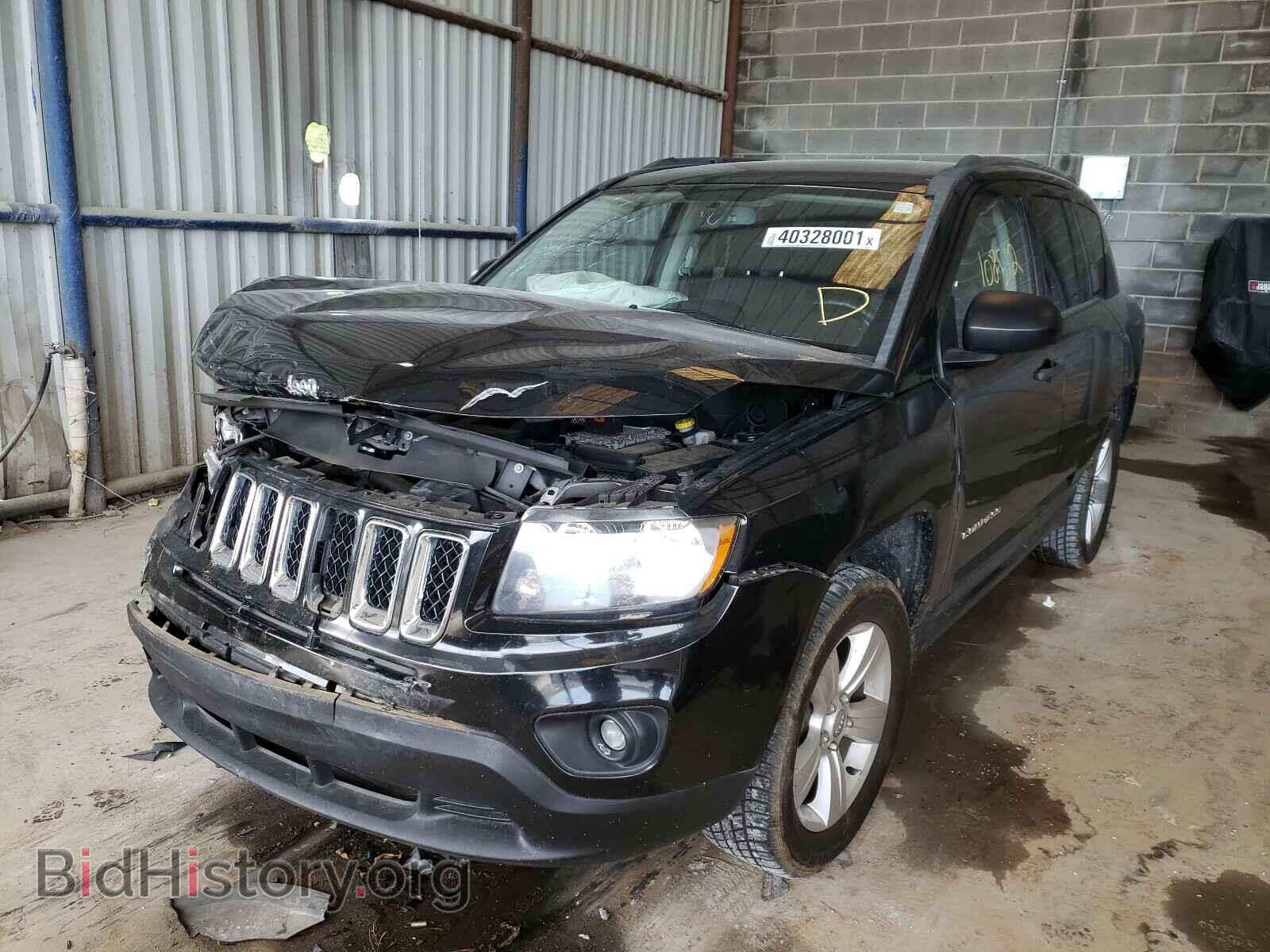 2014 JEEP COMPASS - VIN: 1C4NJCBBXED566976 - Фото 2