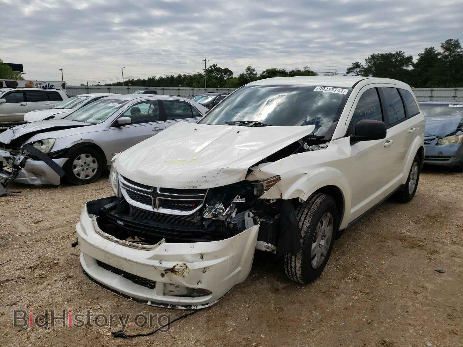 2012 DODGE JOURNEY - VIN: 3C4PDCAB7CT276090 - Фото 2