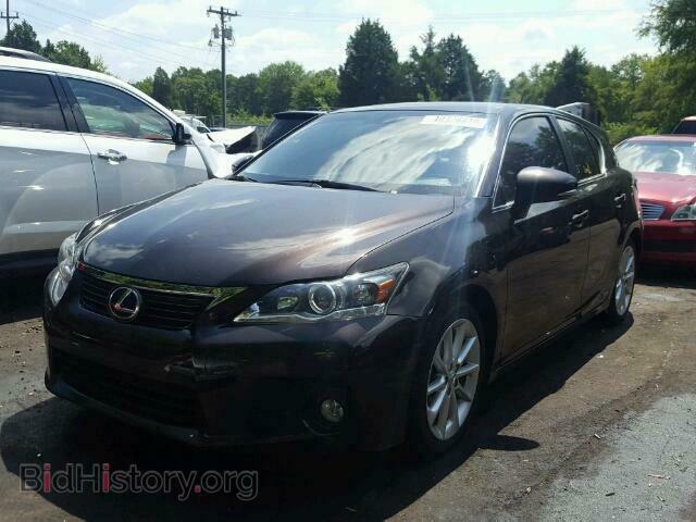 2012 LEXUS CT 200 - VIN: JTHKD5BH9C2093377 - Фото 2