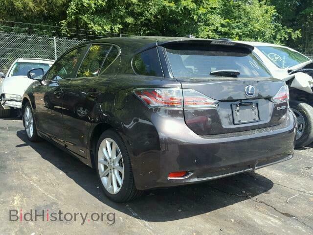 2012 LEXUS CT 200 - VIN: JTHKD5BH9C2093377 - Фото 3