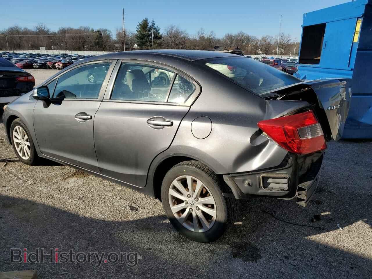 2012 HONDA CIVIC - VIN: 2HGFB2F85CH601466 - Фото 2