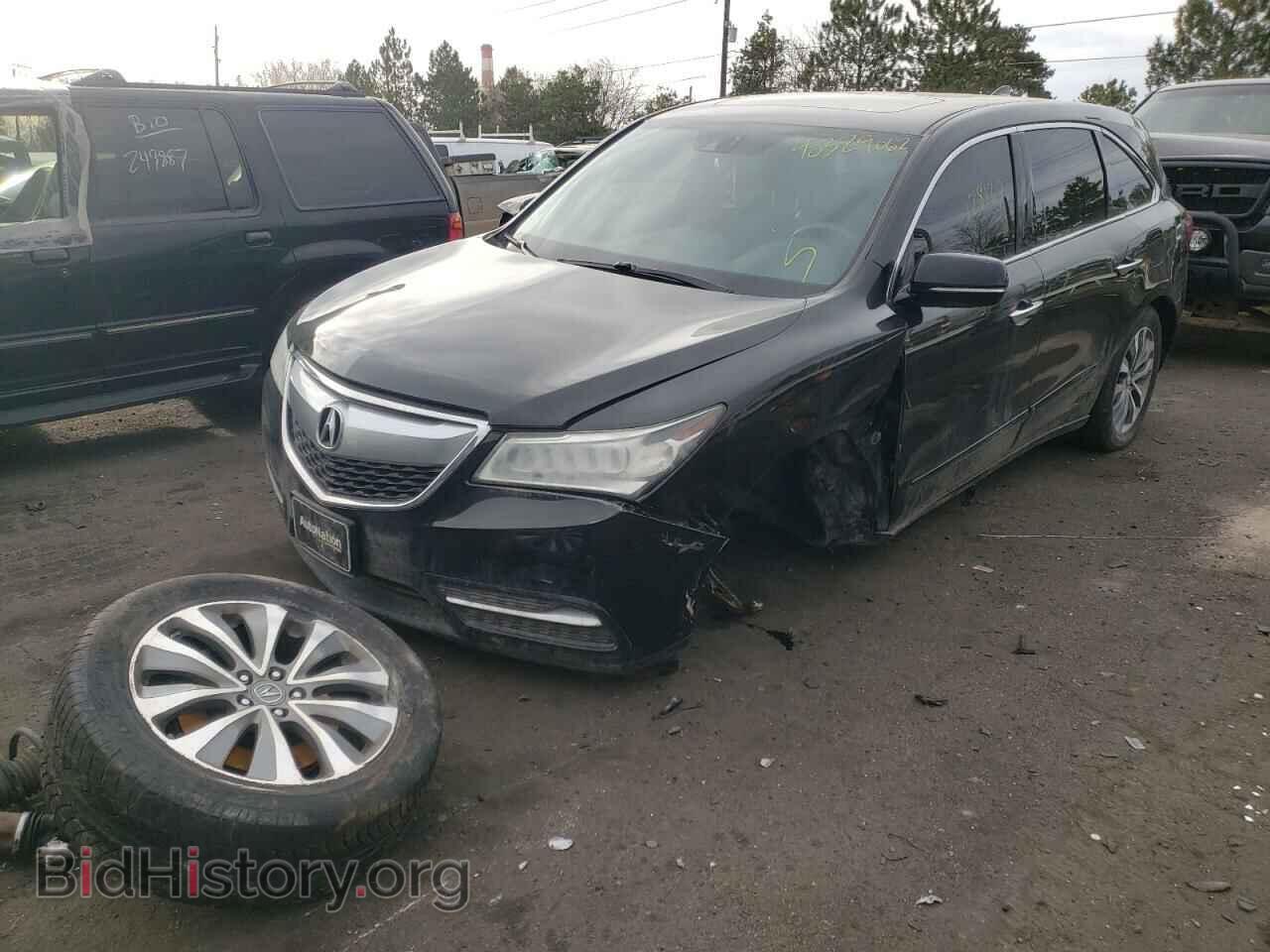 2015 ACURA MDX - VIN: 5FRYD4H44FB017169 - Фото 2