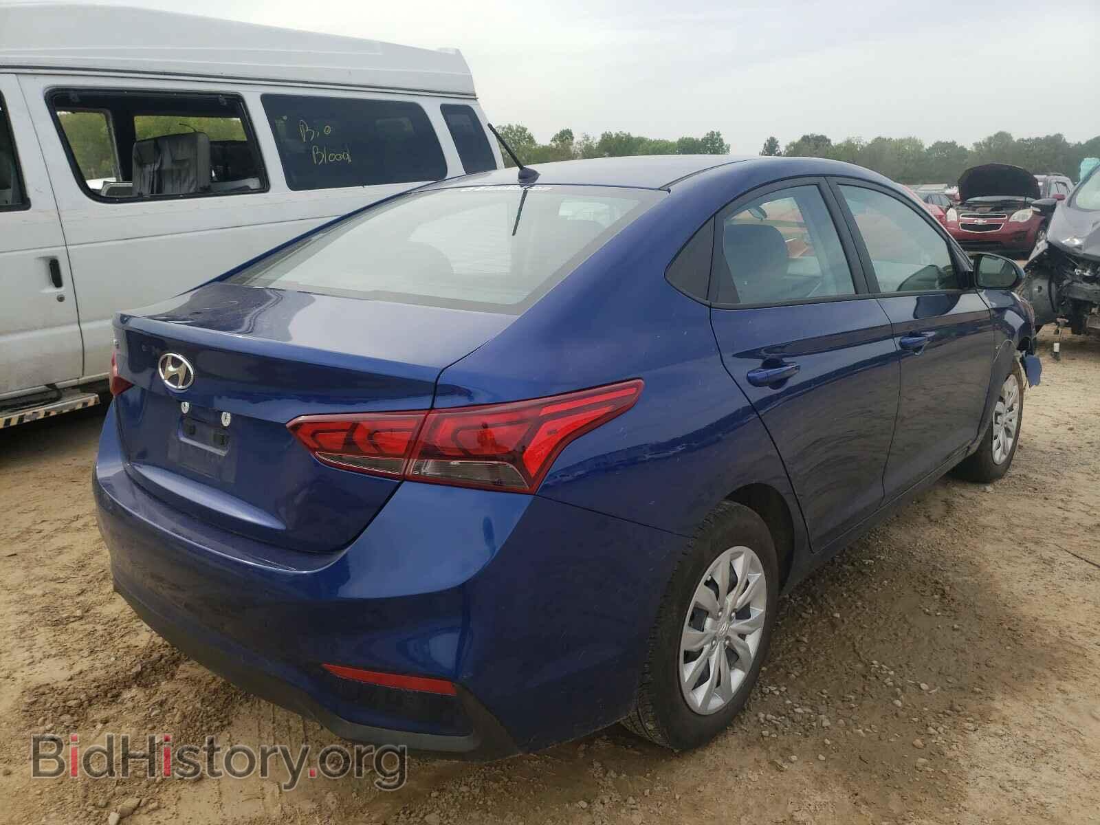 2021 HYUNDAI ACCENT - VIN: 3KPC24A62ME133051 - Фото 4