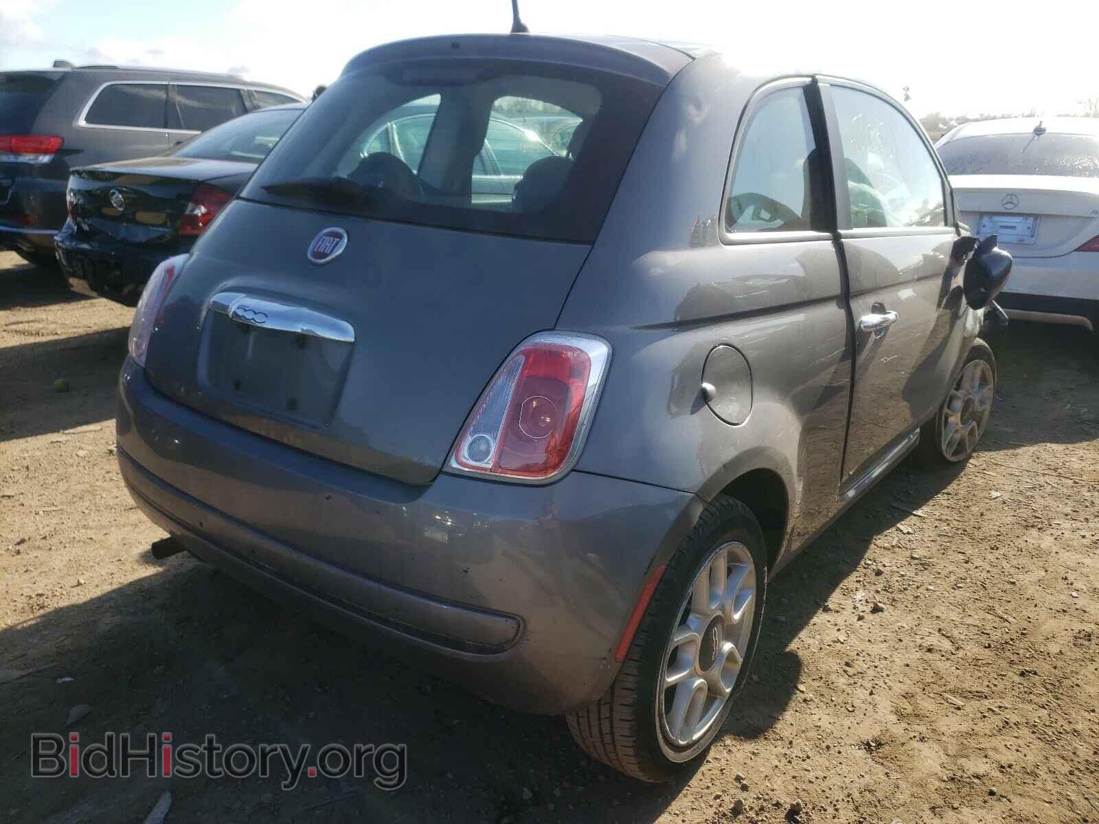 2012 FIAT 500 - VIN: 3C3CFFAR0CT124650 - Фото 4