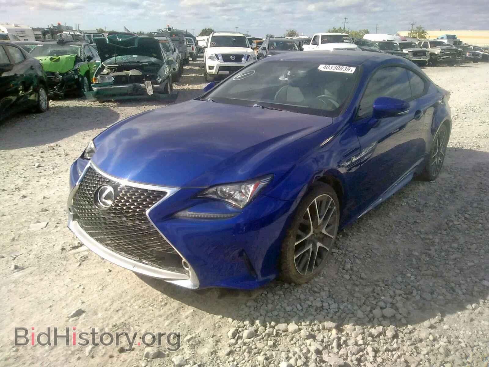 2015 LEXUS RC 350 - VIN: JTHHE5BC7F5003805 - Фото 2